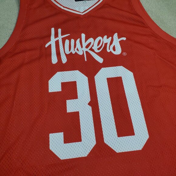 Keisei Tominaga Nebraska Huskers Jersey Mens Extra Large Red Basketball Red - Picture 6 of 8